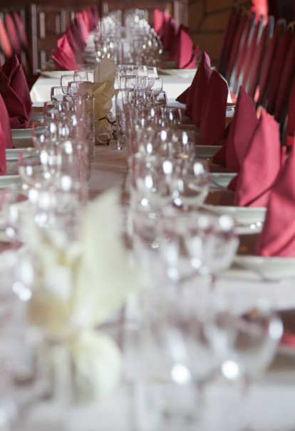 Salle de fêtes à louer au domaine Le Scaubecq à Soignies